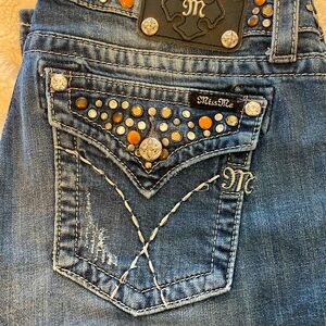 Miss Me jeans, 33 inseam